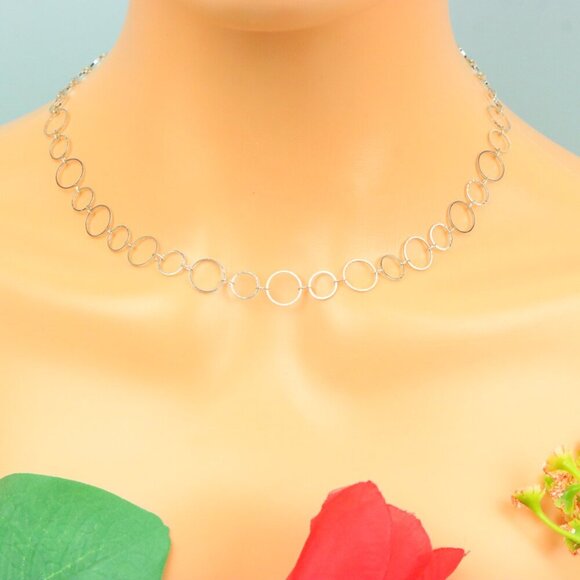 Delicate & Contemporary Necklace Chain, A Lovely Choice for Women, EVCH1615 - Picture 6 of 10
